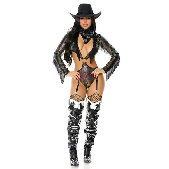Forplay 551543 Above Snakes Sexy Cowgirl Costume - Picture 1 of 4